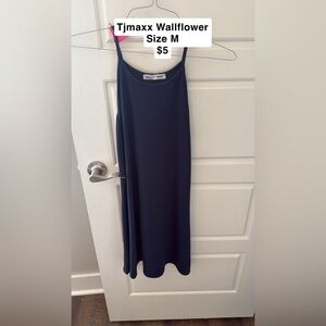 Navy Blue Sleeveless Dress